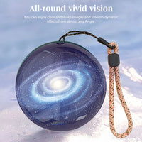 Video Glass Ball with Stand Memory Sphere Lamp with Black Base Memory Orb Lamp Ideal Gift for Expecting Parents